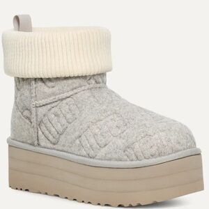 UGG Classic Mini Platform Felted